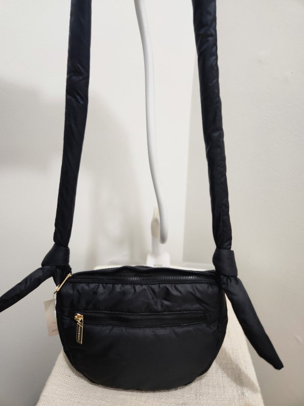Simple Black Crossbody Bag